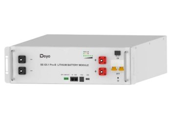 Акумуляторна батарея DEYE SE-G5.1 Pro-B LiFePO4 LV 51.2v 100AH 5.12kwh (SE-G5.1 Pro-B)