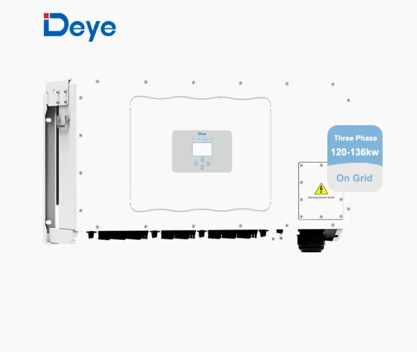 Мережевий інвертор DEYE SUN-130K-G01P3-EU 130KW 8 MPPT Wi-Fi 220/380V Трифазний