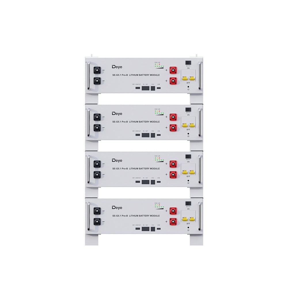 Акумуляторна батарея DEYE SE-G5.1 Pro-B LiFePO4 LV 51.2v 100AH 5.12kwh (SE-G5.1 Pro-B) - Зображення 2