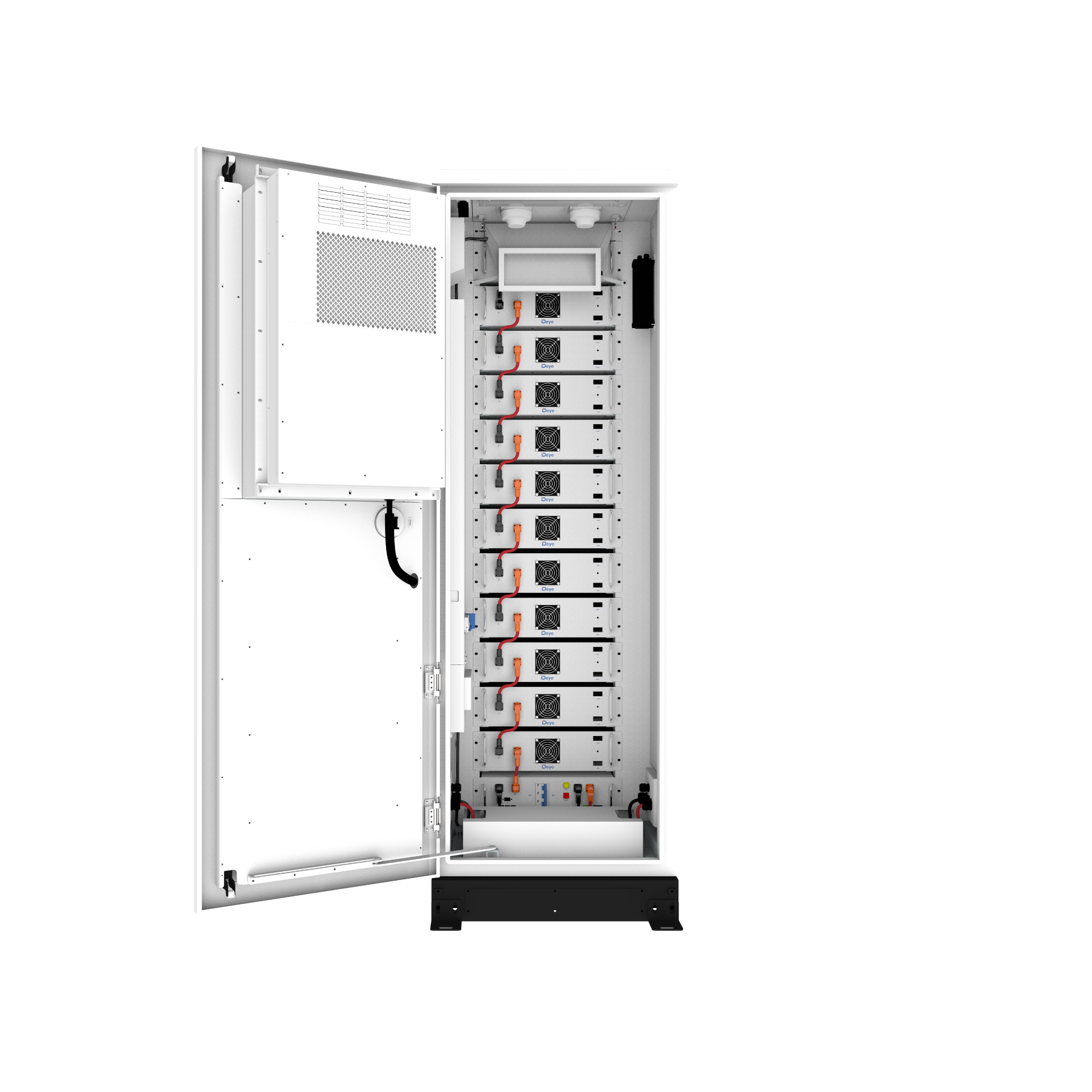 Установка зберігання енергії Deye High Voltage Outdoor 60KWH Cabinet ESS - Зображення 4