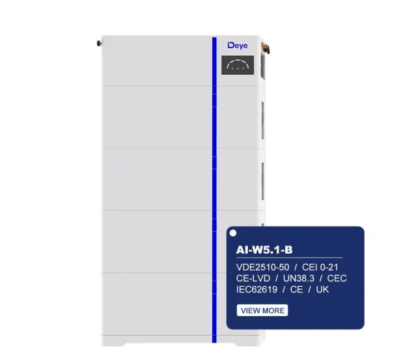 Модульний акумулятор AI-W5.1-B Battery Module: 51.2V 100AH - 5.12KWH/PC (об'єднання в 1-6 шт)